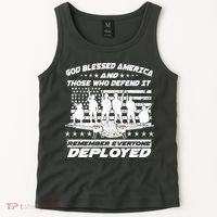 Veterans God Bless America And Those Who Defend It Tank Top thumb 2