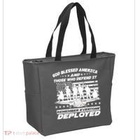 Veterans God Bless America And Those Who Defend It Tote Bag thumb 2