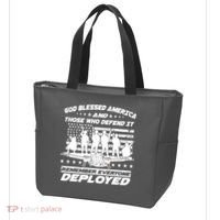 Veterans God Bless America And Those Who Defend It Tote Bag thumb 3