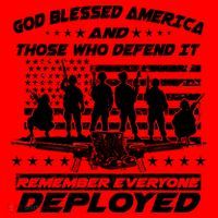 Veterans God Bless America And Those Who Defend It Santa Hat thumb 1