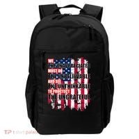 Veterans Must Do The Unthinkable Backpack thumb 0