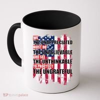 Veterans Must Do The Unthinkable Coffee Mug thumb 0