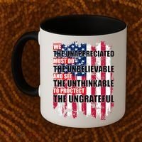 Veterans Must Do The Unthinkable Coffee Mug thumb 2