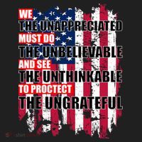 Veterans Must Do The Unthinkable Tumbler thumb 3