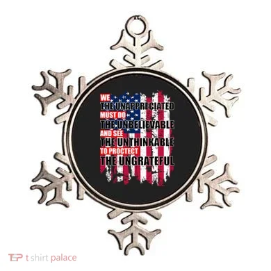 Veterans Must Do The Unthinkable Ornament
