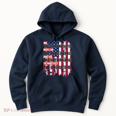 Veterans Must Do The Unthinkable Hoodie