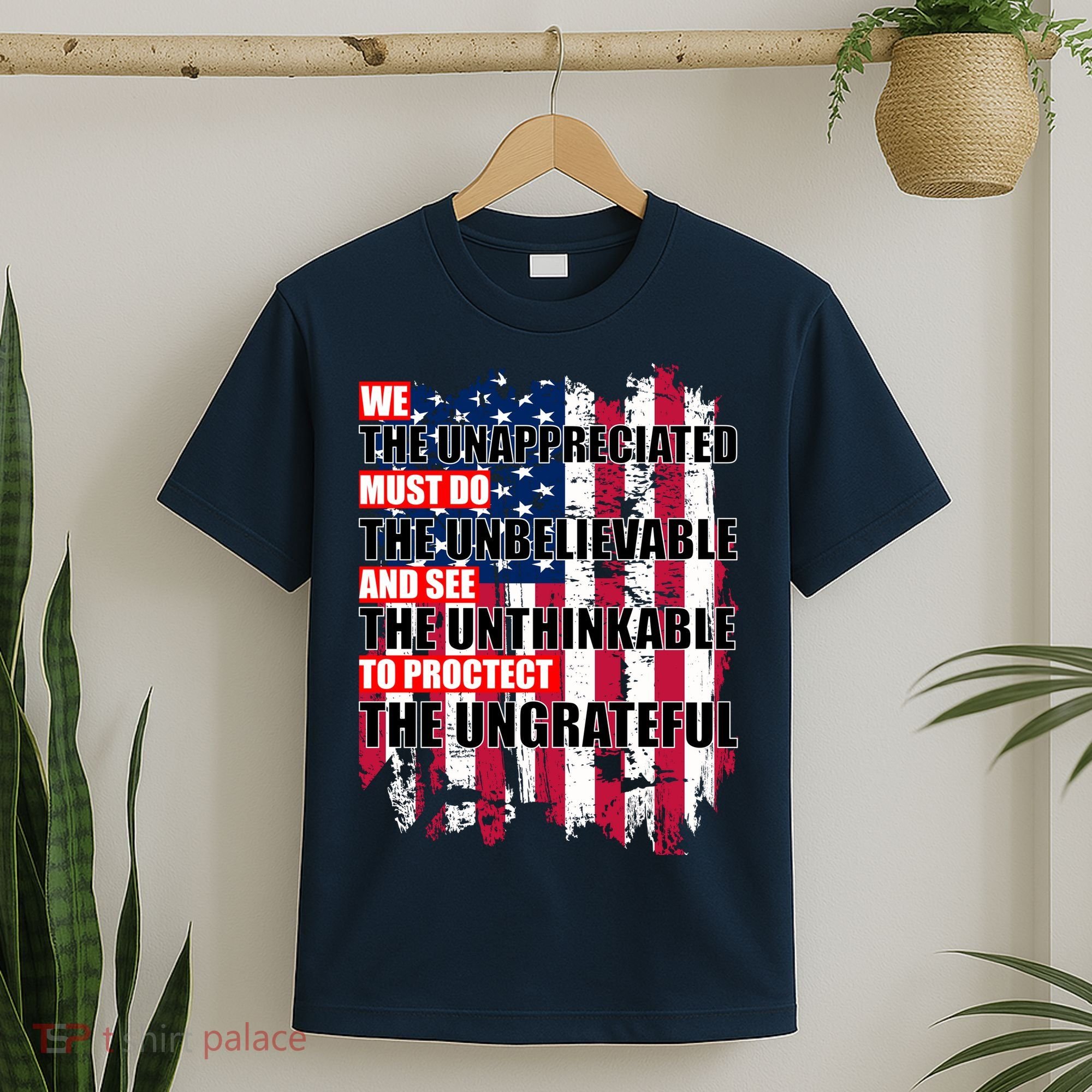Veterans Must Do The Unthinkable T-Shirt