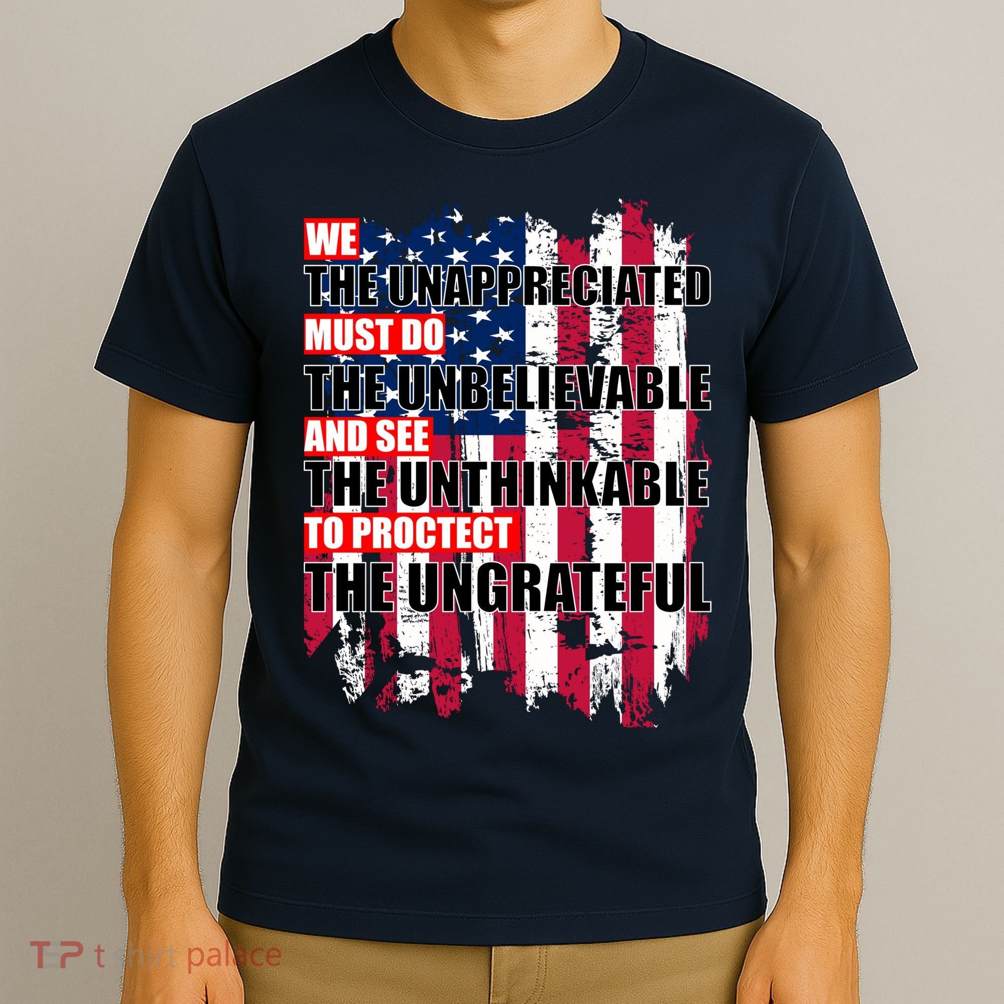 Veterans Must Do The Unthinkable T-Shirt