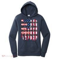 Veterans Must Do The Unthinkable Women's Hoodie thumb 0