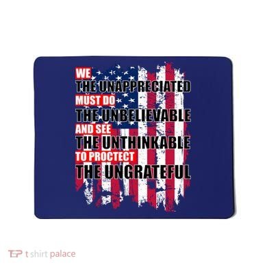 Veterans Must Do The Unthinkable Mousepad