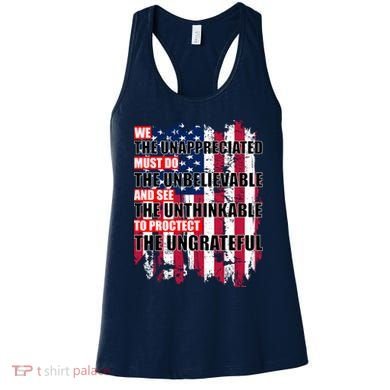 Veterans Must Do The Unthinkable Women's Tank Top