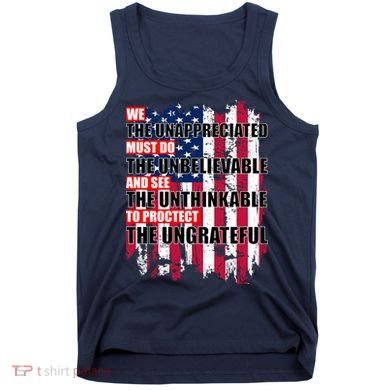 Veterans Must Do The Unthinkable Tank Top