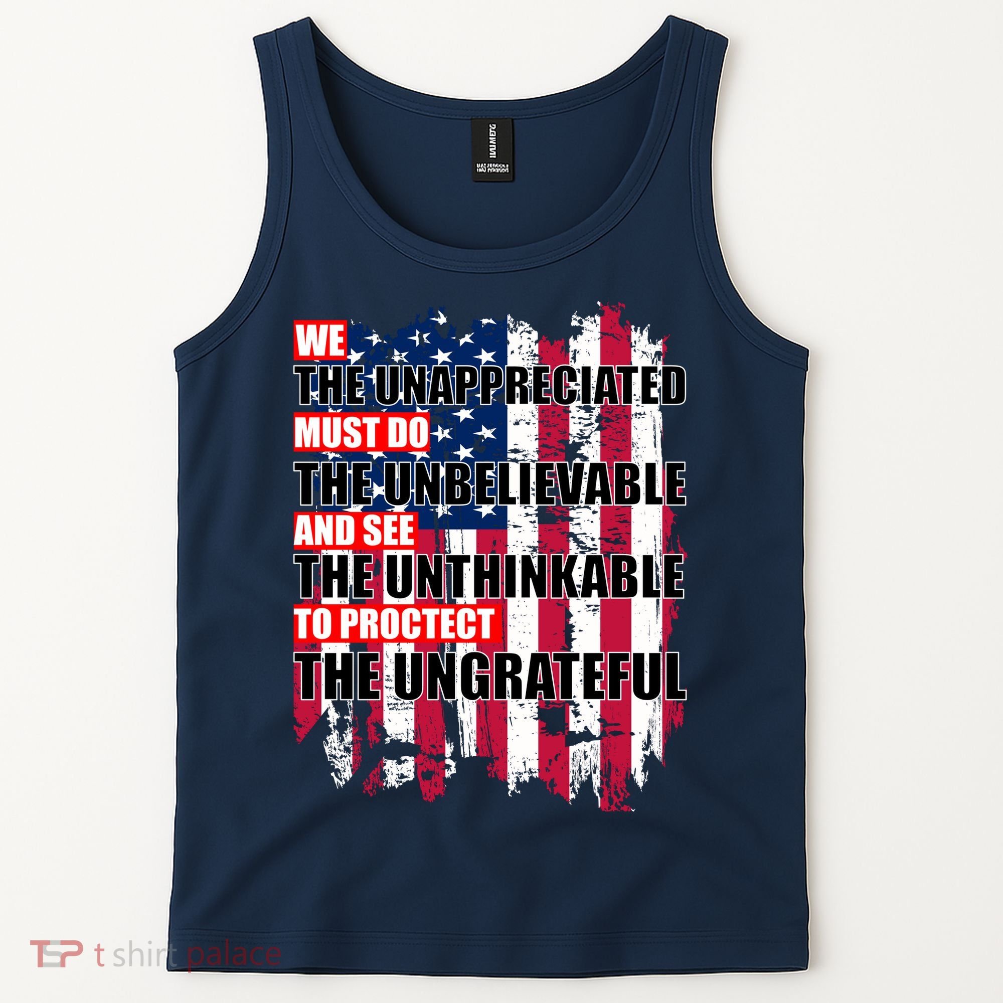 Veterans Must Do The Unthinkable Tank Top