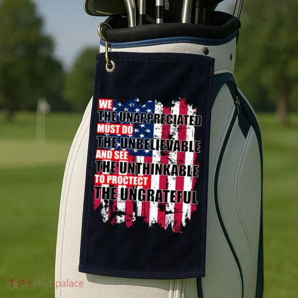 Veterans Must Do The Unthinkable Golf Towel