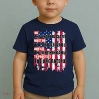 Veterans Must Do The Unthinkable Toddler T-Shirt thumb 2