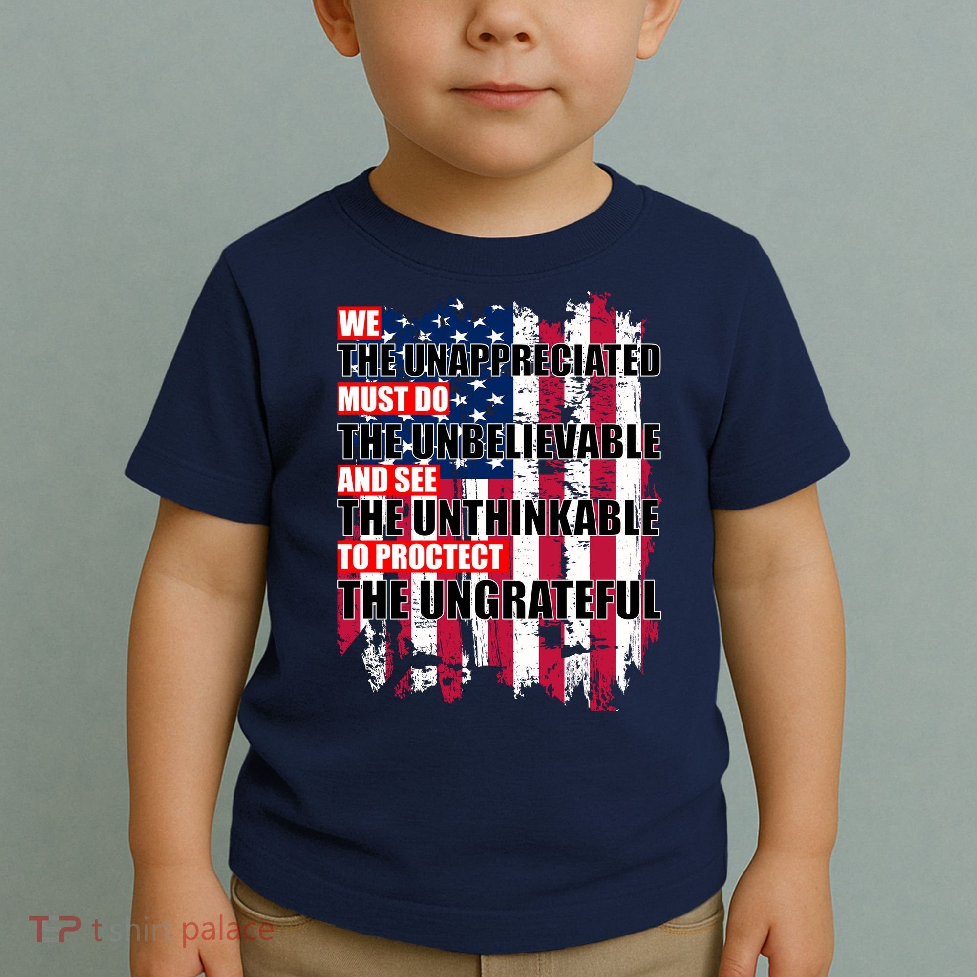 Veterans Must Do The Unthinkable Toddler T-Shirt