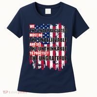 Veterans Must Do The Unthinkable Women's T-Shirt thumb 0