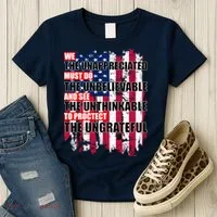 Veterans Must Do The Unthinkable Women's T-Shirt thumb 3
