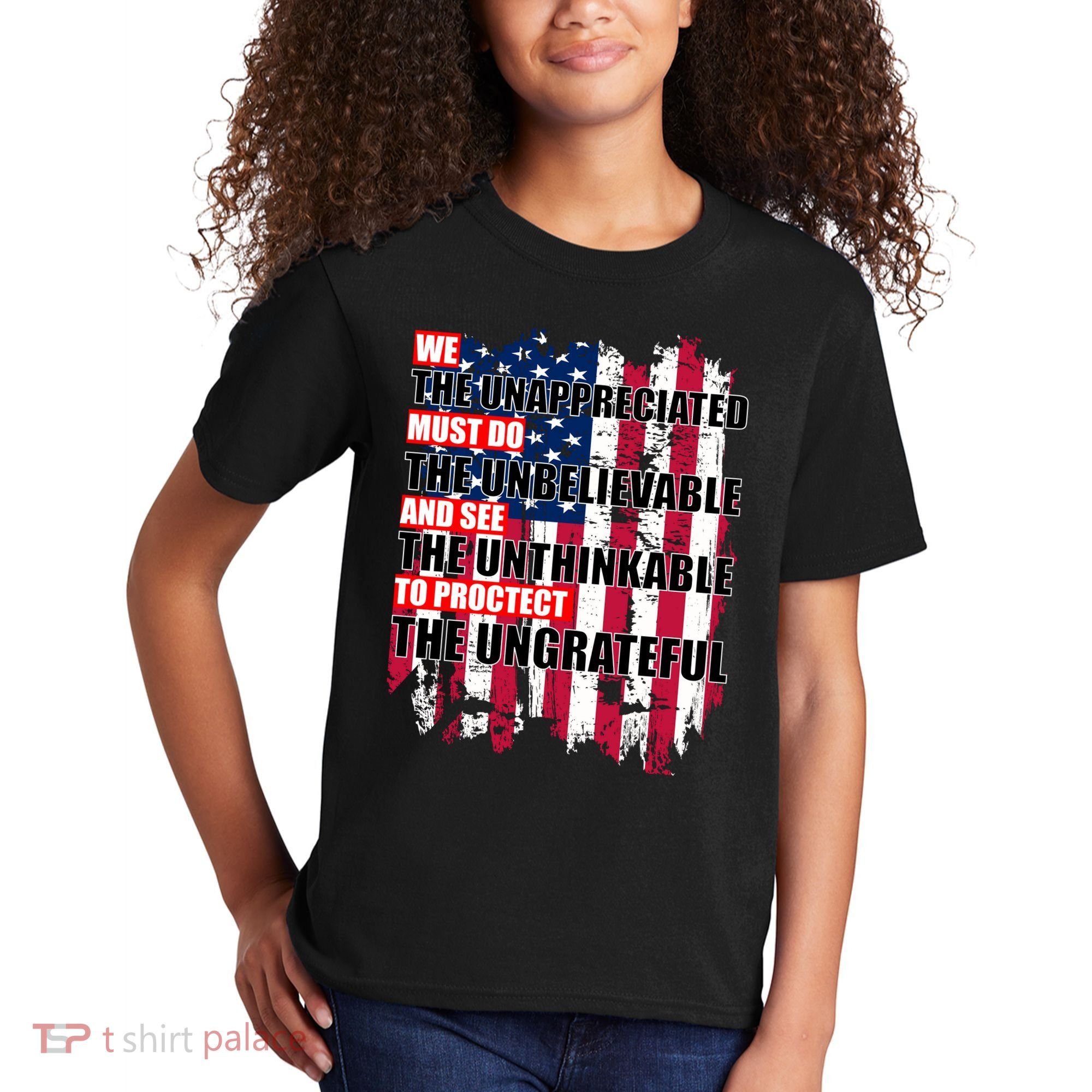Veterans Must Do The Unthinkable Kids T-Shirt