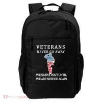 Veterans Never Go Away Backpack thumb 0