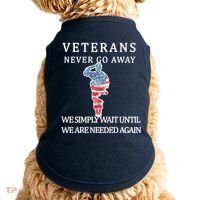 Veterans Never Go Away Doggie Tank thumb 0