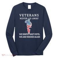 Veterans Never Go Away Long Sleeve Shirt thumb 0
