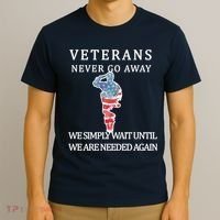 Veterans Never Go Away T-Shirt thumb 3