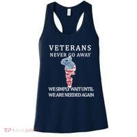 Veterans Never Go Away Women's Tank Top thumb 0