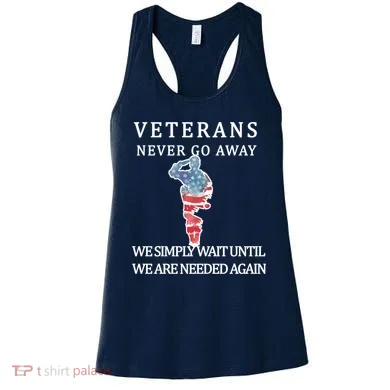 Veterans Never Go Away Women's Tank Top
