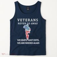 Veterans Never Go Away Tank Top thumb 2