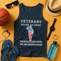 Veterans Never Go Away Tank Top thumb 4