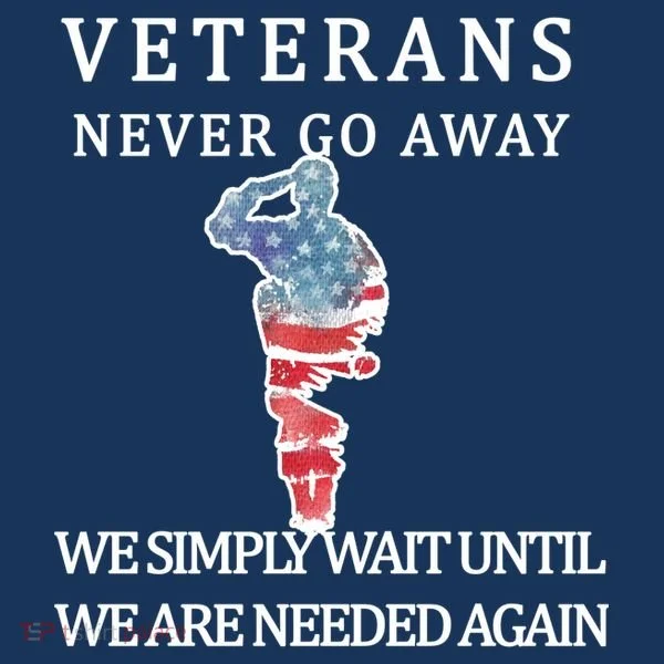 Veterans Never Go Away Women's Long Sleeve Shirt