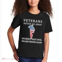 Veterans Never Go Away Kids T-Shirt thumb 2