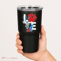 Veterinarian Love Cat and Dog Tumbler thumb 2