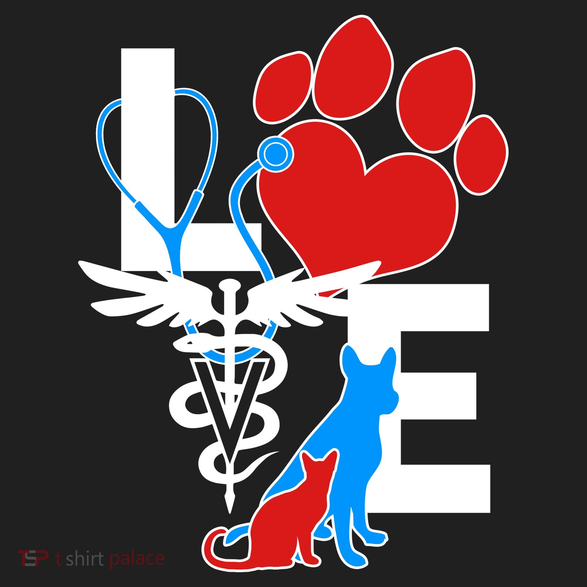 Veterinarian Love Cat and Dog Tumbler