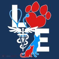 Veterinarian Love Cat and Dog Sweatshirt thumb 3