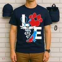Veterinarian Love Cat and Dog T-Shirt thumb 6
