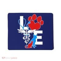 Veterinarian Love Cat and Dog Mousepad thumb 0