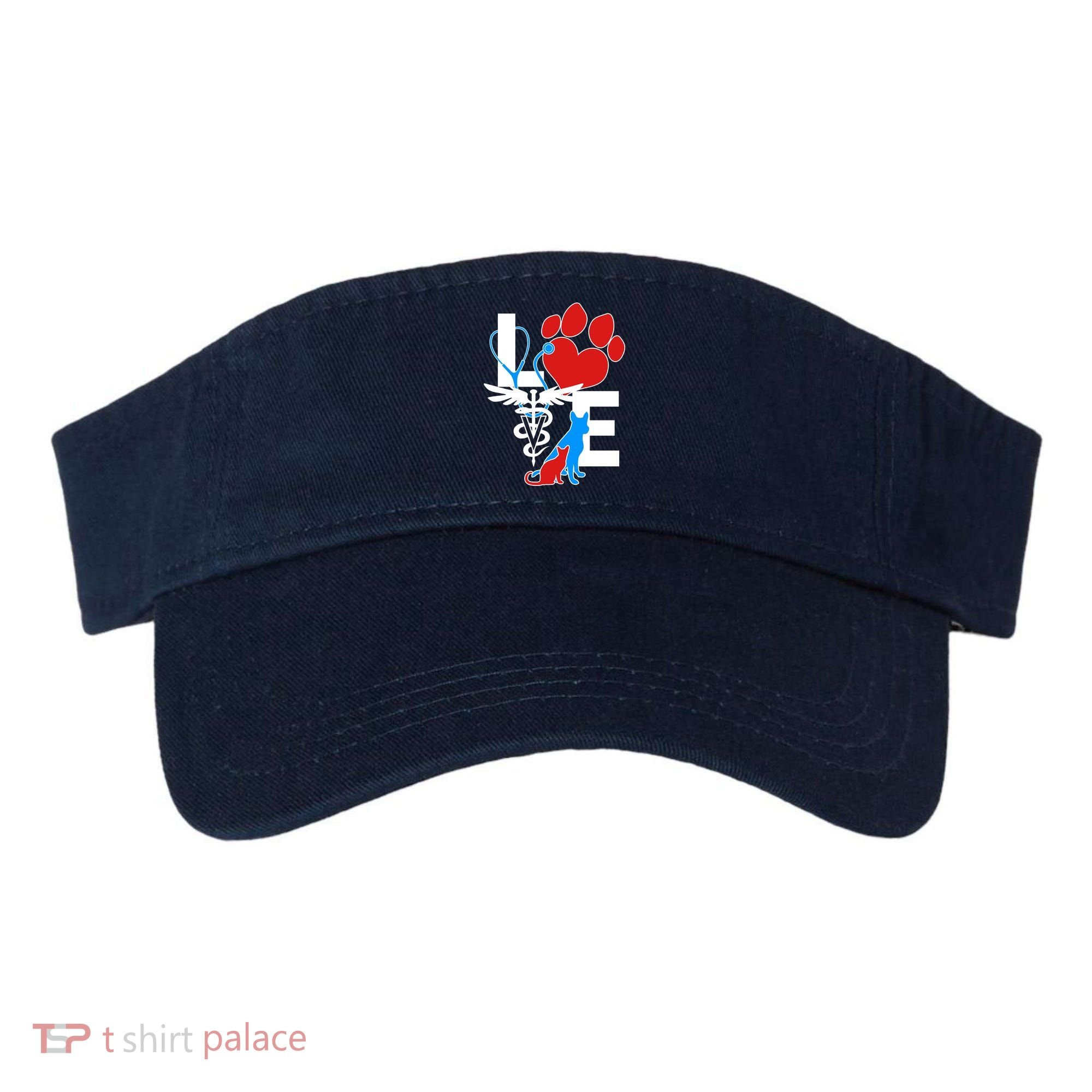 Veterinarian Love Cat and Dog Visor