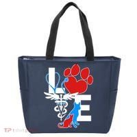 Veterinarian Love Cat and Dog Tote Bag thumb 0