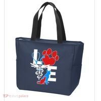 Veterinarian Love Cat and Dog Tote Bag thumb 3