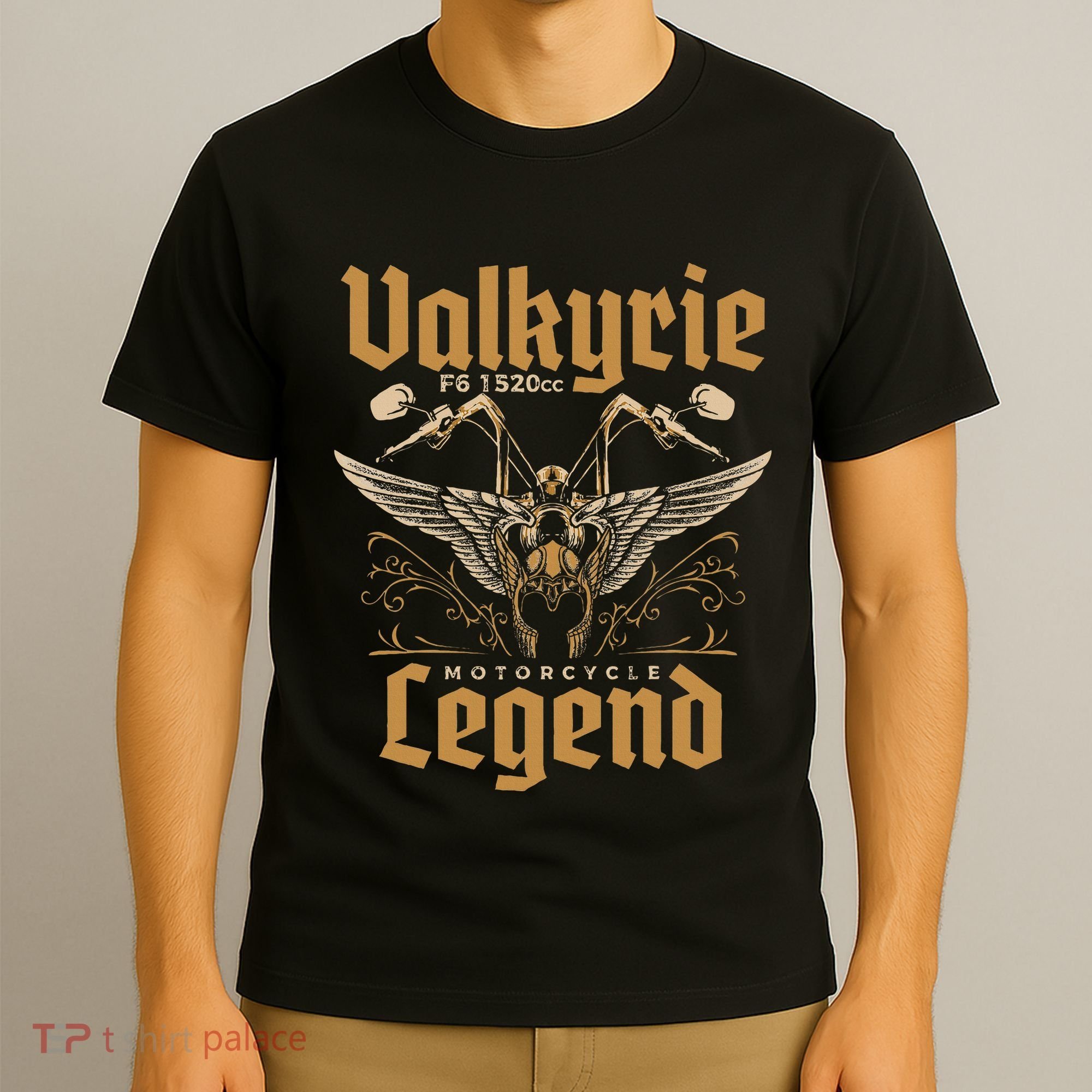 Valkyrie F6 1520cc Motorcycle Legend Biker T-Shirt