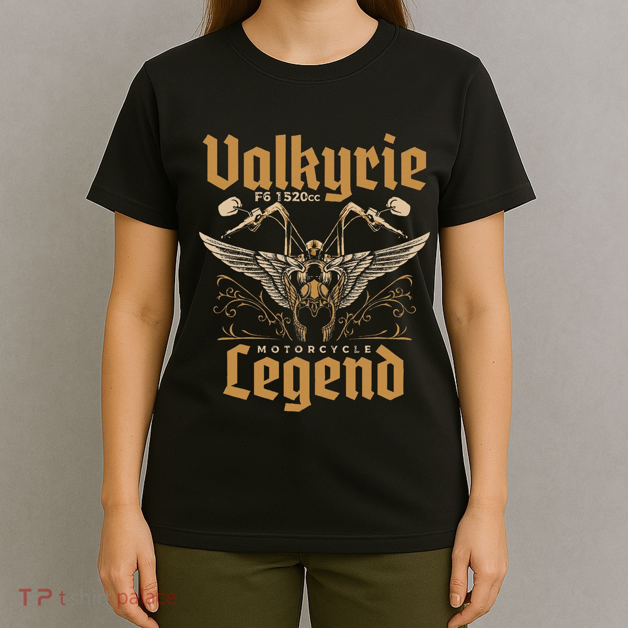 Valkyrie F6 1520cc Motorcycle Legend Biker T-Shirt