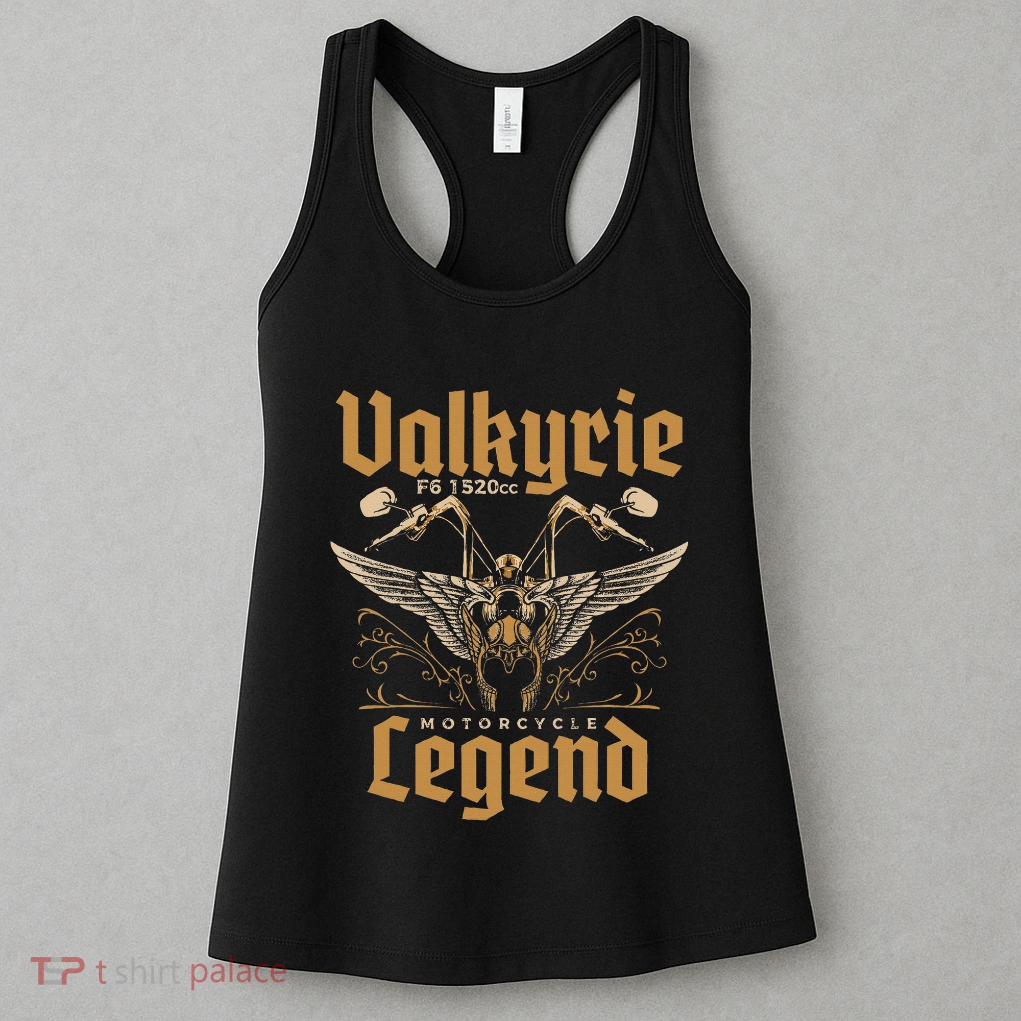 Valkyrie F6 1520cc Motorcycle Legend Biker Women's Tank Top