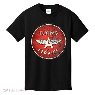 Vintage Flying A Gas Station Kids T-Shirt