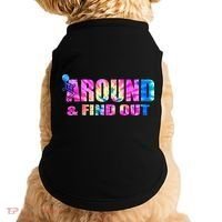 Vintaeg F Around And Find Out Tie Dye Lover Gift Doggie Tank thumb 0