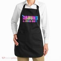 Vintaeg F Around And Find Out Tie Dye Lover Gift Apron thumb 2