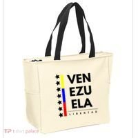 Venezuelan Flag Apparel 7 Stars Libertad Proud White Gift Tote Bag thumb 2