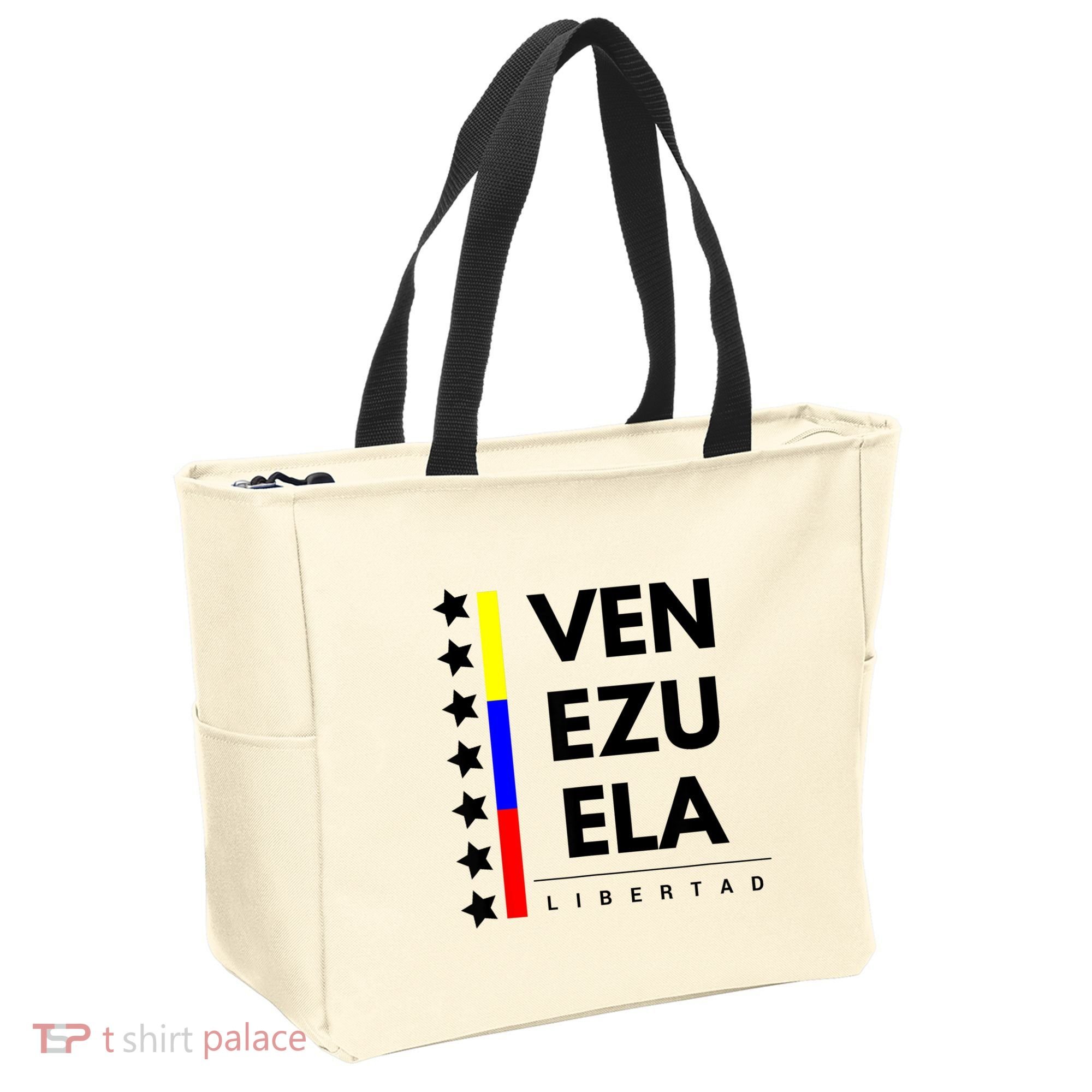 Venezuelan Flag Apparel 7 Stars Libertad Proud White Gift Tote Bag