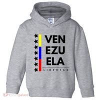 Venezuelan Flag Apparel 7 Stars Libertad Proud White Gift Toddler Hoodie thumb 0